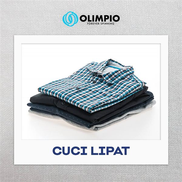 Layanan cuci lipat kiloan Olimpio